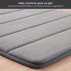 Kit 2 Tapetes Banheiro Super Soft Antiderrapante