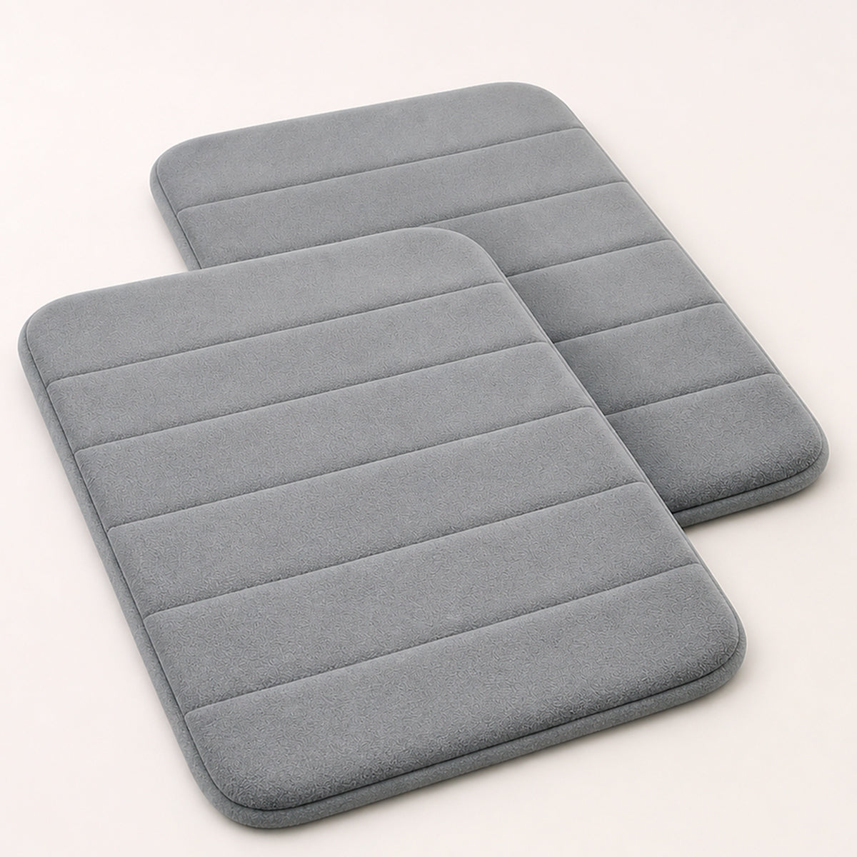 Kit 2 Tapetes Banheiro Super Soft Antiderrapante