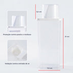 Kit 3 Potes com Bico Dosador para Mantimentos