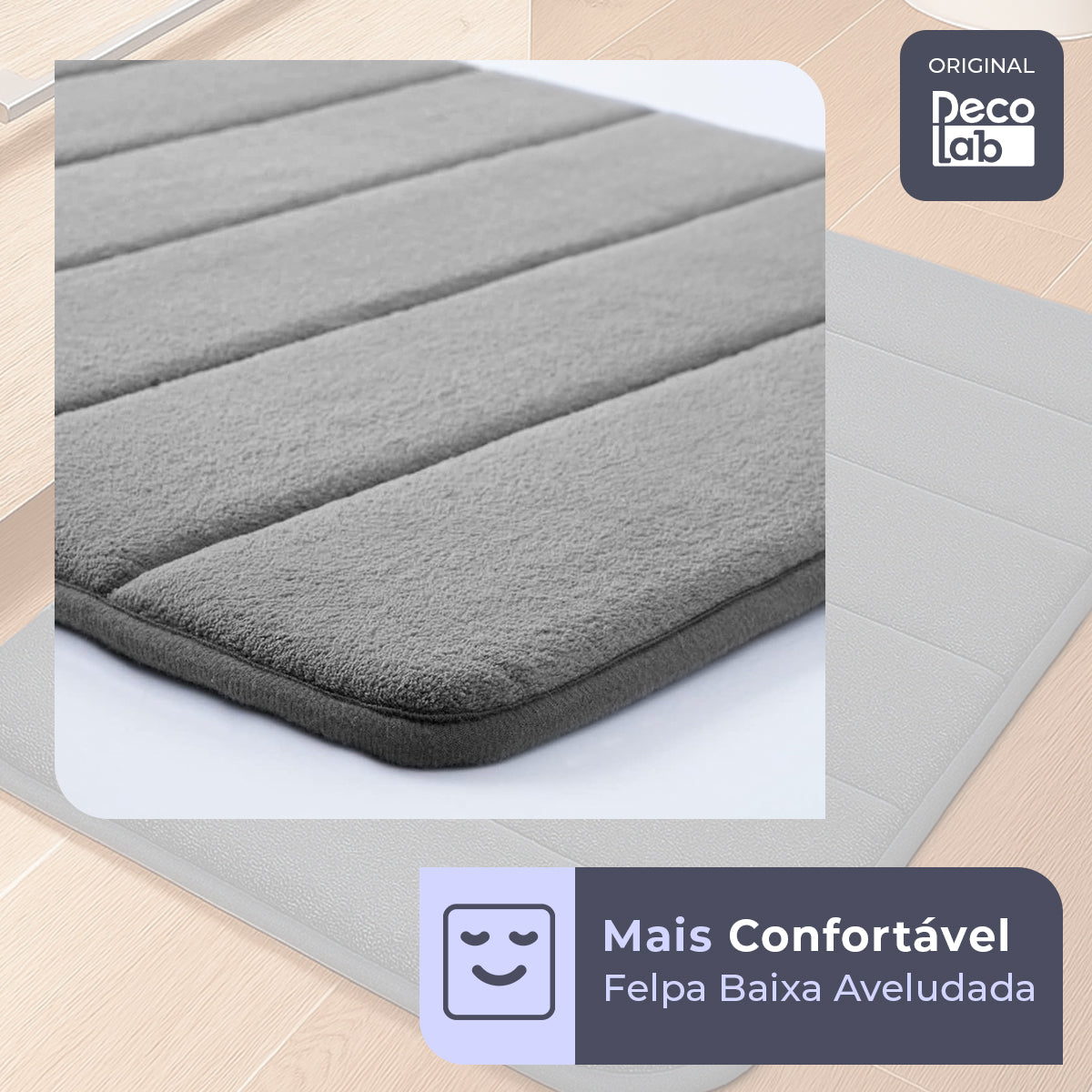 Tapete Banheiro Super Soft Absorvente Antiderrapante