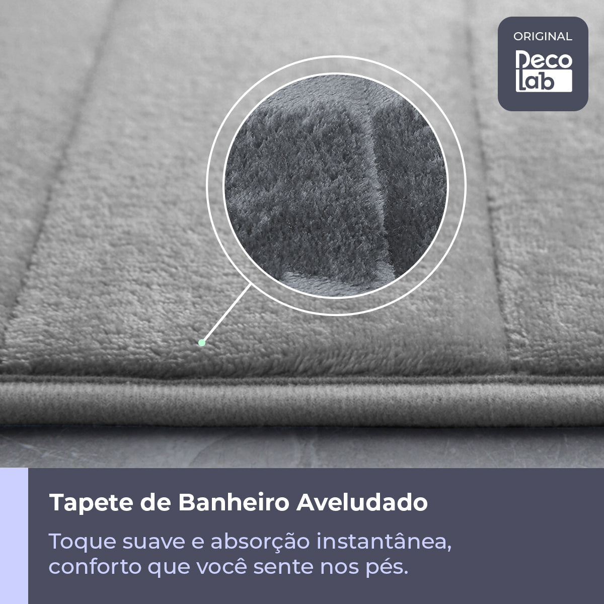Tapete Banheiro Super Soft Absorvente Antiderrapante