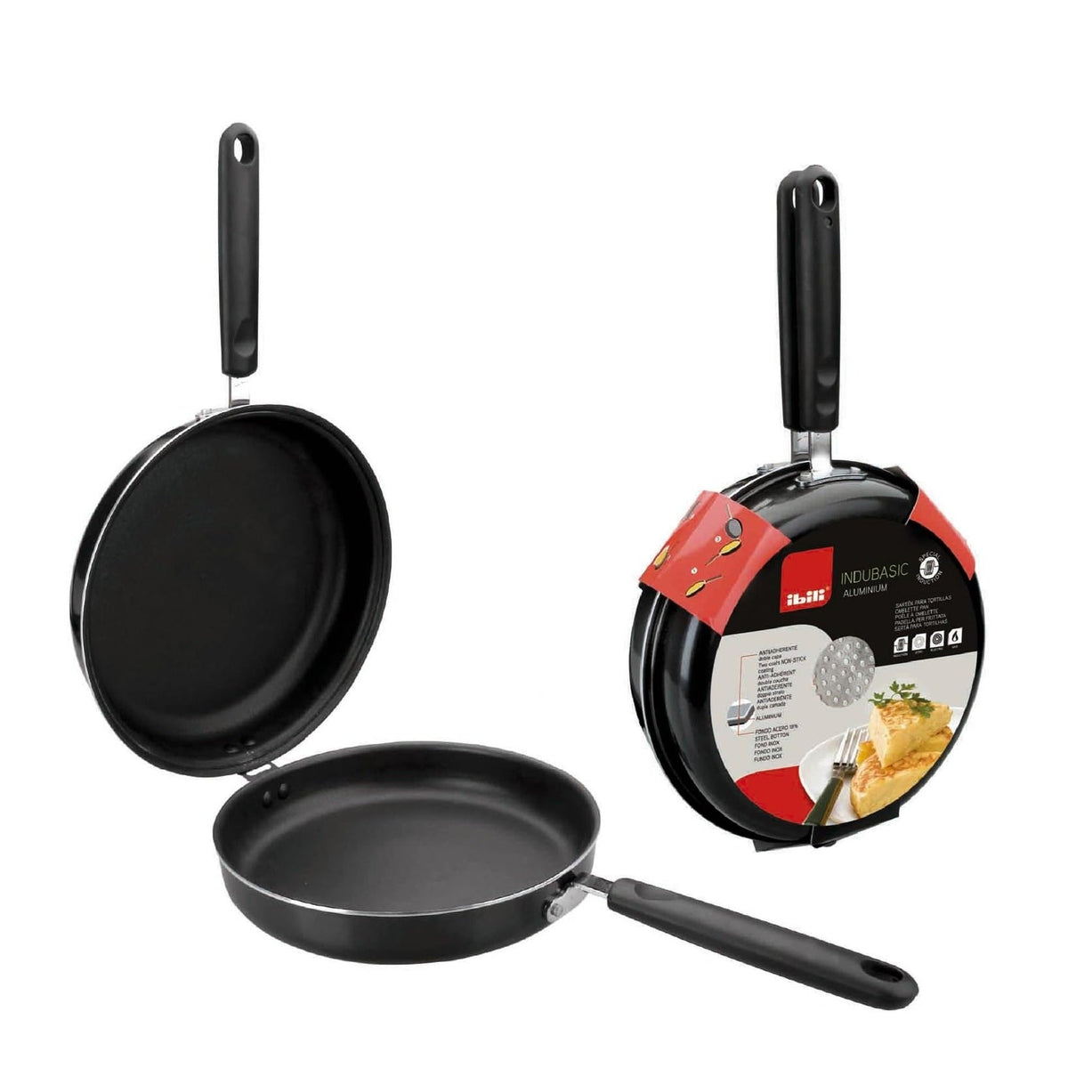 Frigideira dupla antiaderente para tortilhas Indubasic - Ibili