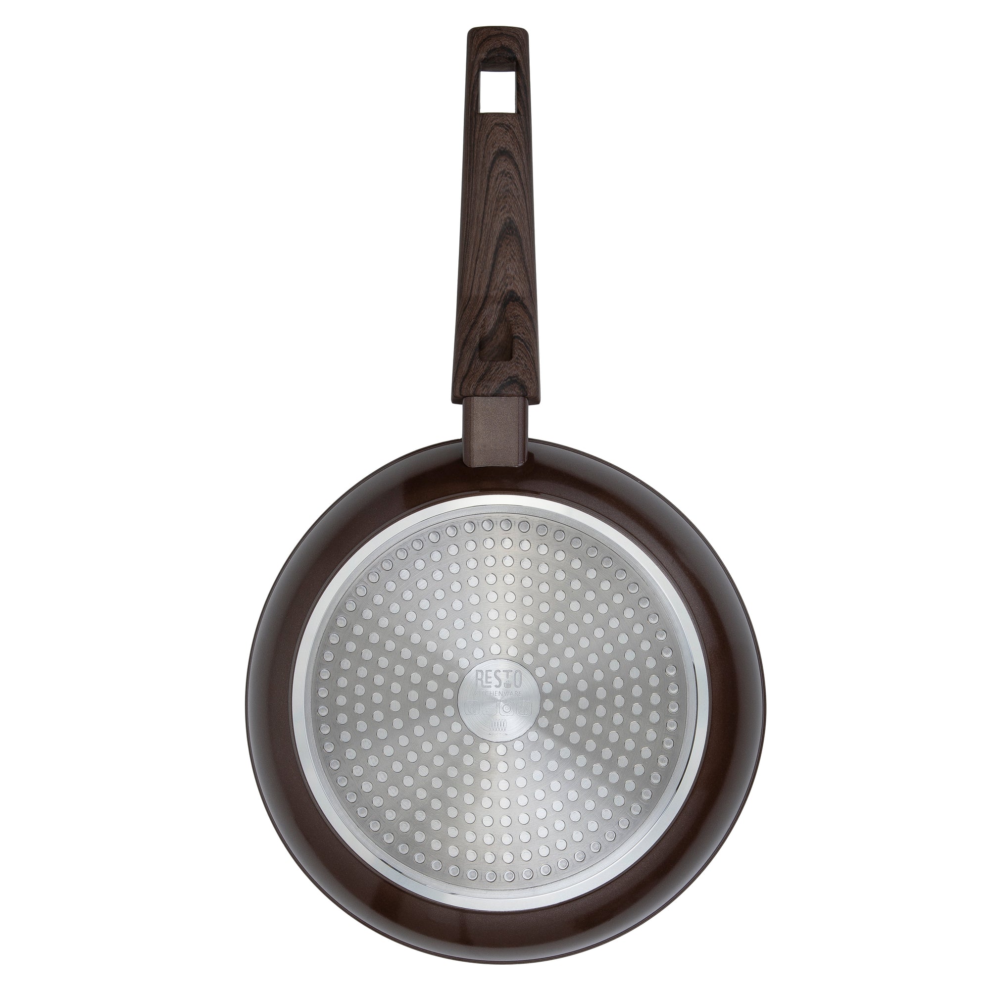 Frigideira Antiaderente Efeito Mármore Indução Carina 28cm - Resto Kitchenware