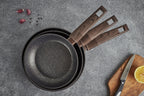 Frigideira Antiaderente Efeito Mármore Indução Carina 28cm - Resto Kitchenware