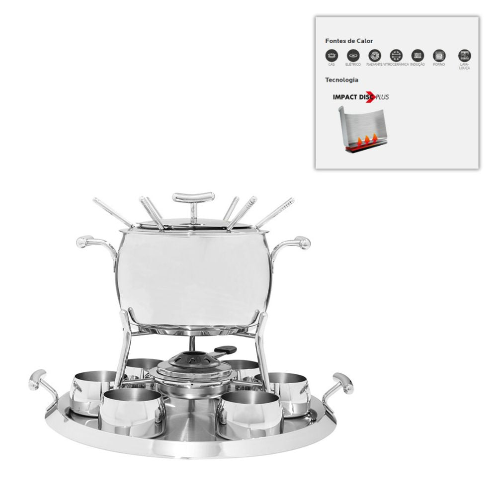 Kit fondue completo Silampos - Yumi