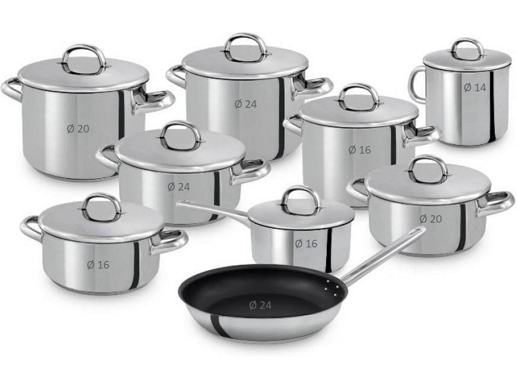 Trem cozinha Silampos 9 peças Europa + Oferta Faqueiro